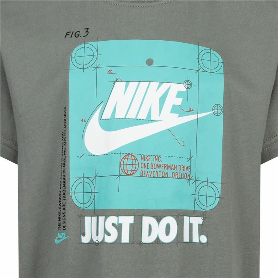 Brne Kortrmet T-shirt Nike Future Utility Ss Mrkegr #3
