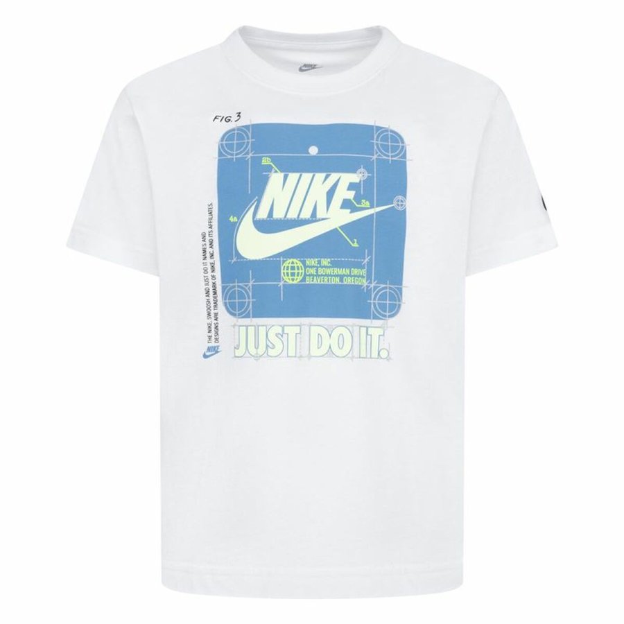 Brne Kortrmet T-shirt Nike Future Utility Ss Hvid #1