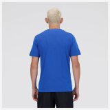 Kort�rmet T-shirt til M�nd New Balance Sport Essentials Logo Bl� #2