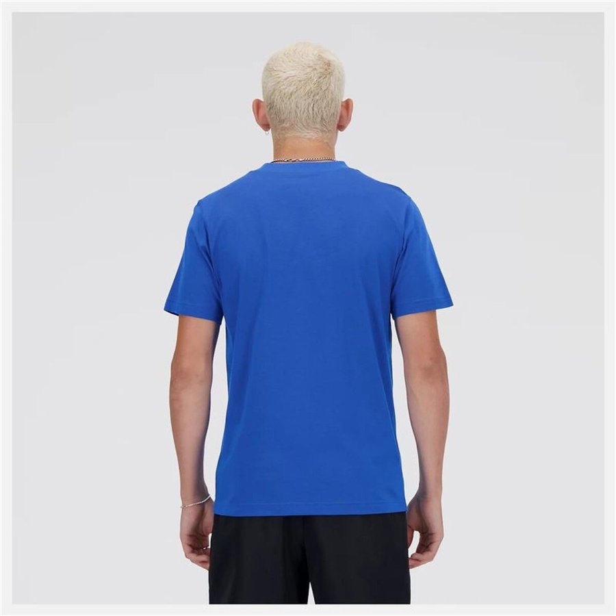 Kort�rmet T-shirt til M�nd New Balance Sport Essentials Logo Bl� #2