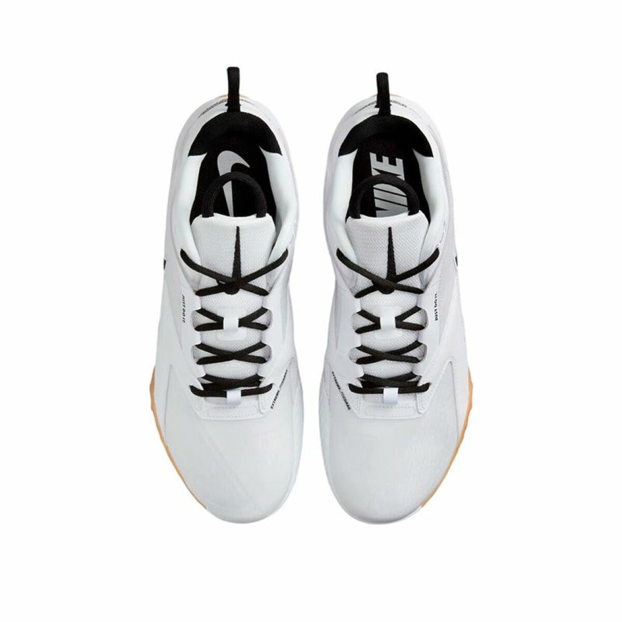 Basketballsko til voksne Nike Airzoom Hyper Ace 3 Hvid Sort #4