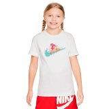 B�rne Kort�rmet T-shirt Nike Sportswear Big Hvid #1