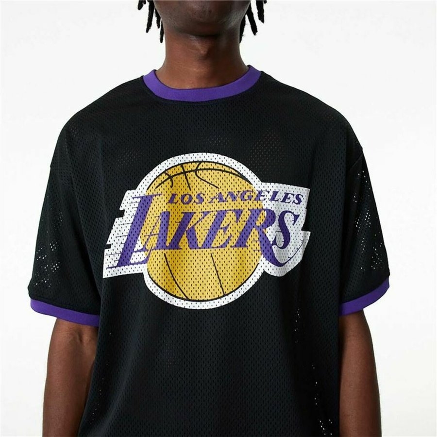 Basketballstrje New Era Mesh LA Lakers Sort #3
