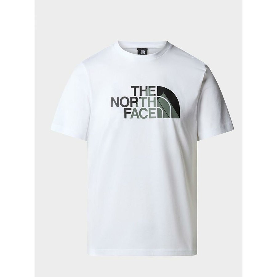 Kort�rmet T-shirt til M�nd The North Face Biner Graphic 1 Tee NF0A894XFN41 Hvid #2
