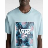 Kortrmet T-shirt til Mnd Vans VN0A5E7YCZI1 Himmelbl #6