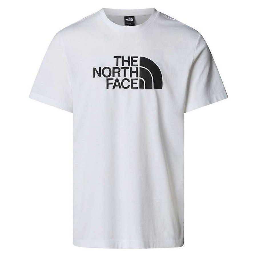 Kort�rmet T-shirt til M�nd The North Face M SS EASY TEE NF0A8A6CFN41 Hvid #1