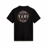 Kortrmet T-shirt til Mnd Vans Og Pennant Ss Crew Sort #2