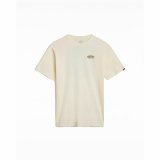 Kortrmet T-shirt til Mnd Vans Off The Wall Block Fi Varm hvid #1