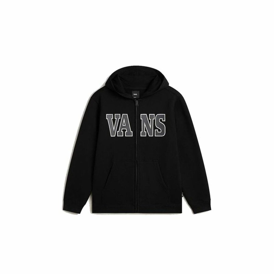 Sportsjakke til brn Vans Varcity Sort #1