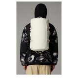 Skoletaske Smiley Hvid Sort #4