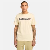 Kortrmet T-shirt til Mnd Timberland Kennebec River Linear Logo #2