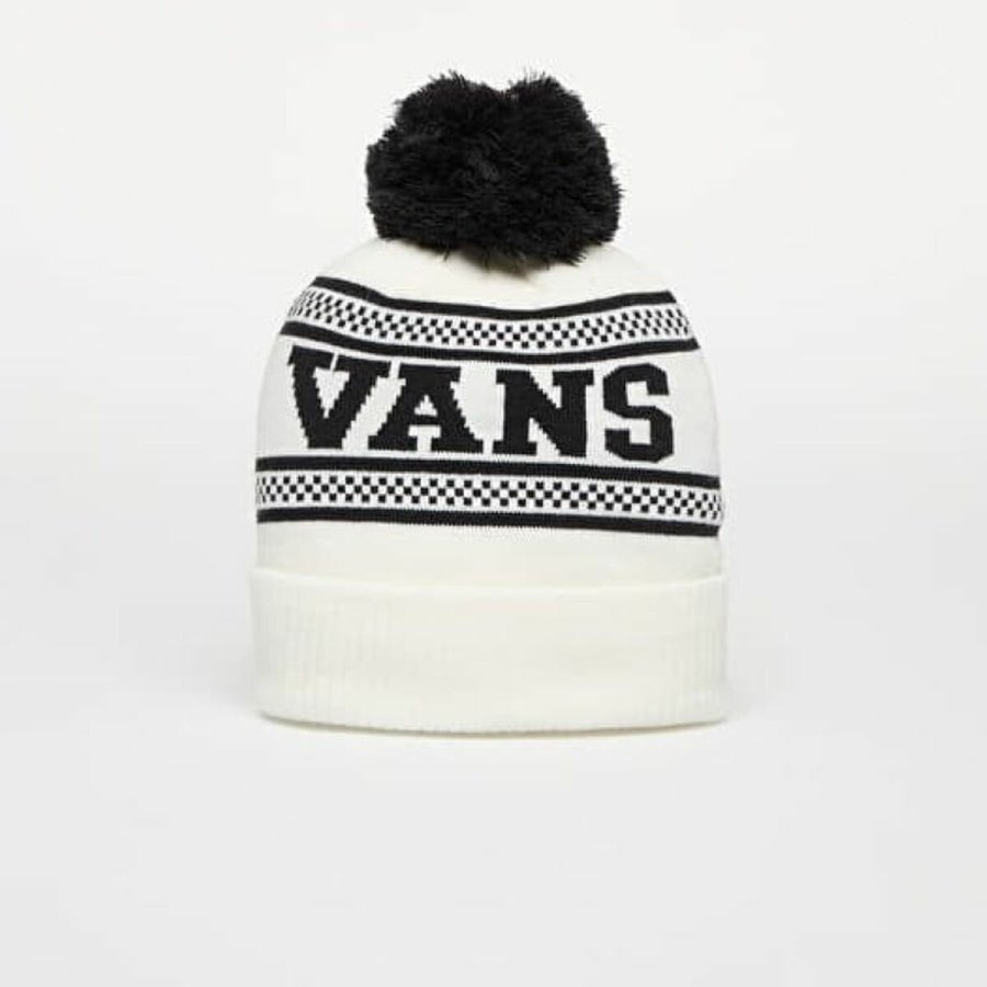 Hat Vans Check Pom Beanie VN000HT1FS81 Hvid #2