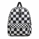 Skoletaske Vans Old Skool Check Backpack VN000H4X3M41 Sort #1