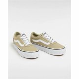 Kvinde Casual Sneakers Vans Ward Platform Cnvs Elm Beige Lys brun #3