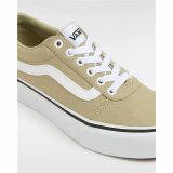 Kvinde Casual Sneakers Vans Ward Platform Cnvs Elm Beige Lys brun #4