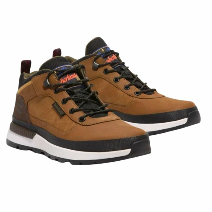 Kvinde Casual Sneakers Timberland Field Trekker Low Lace Up Brun #4