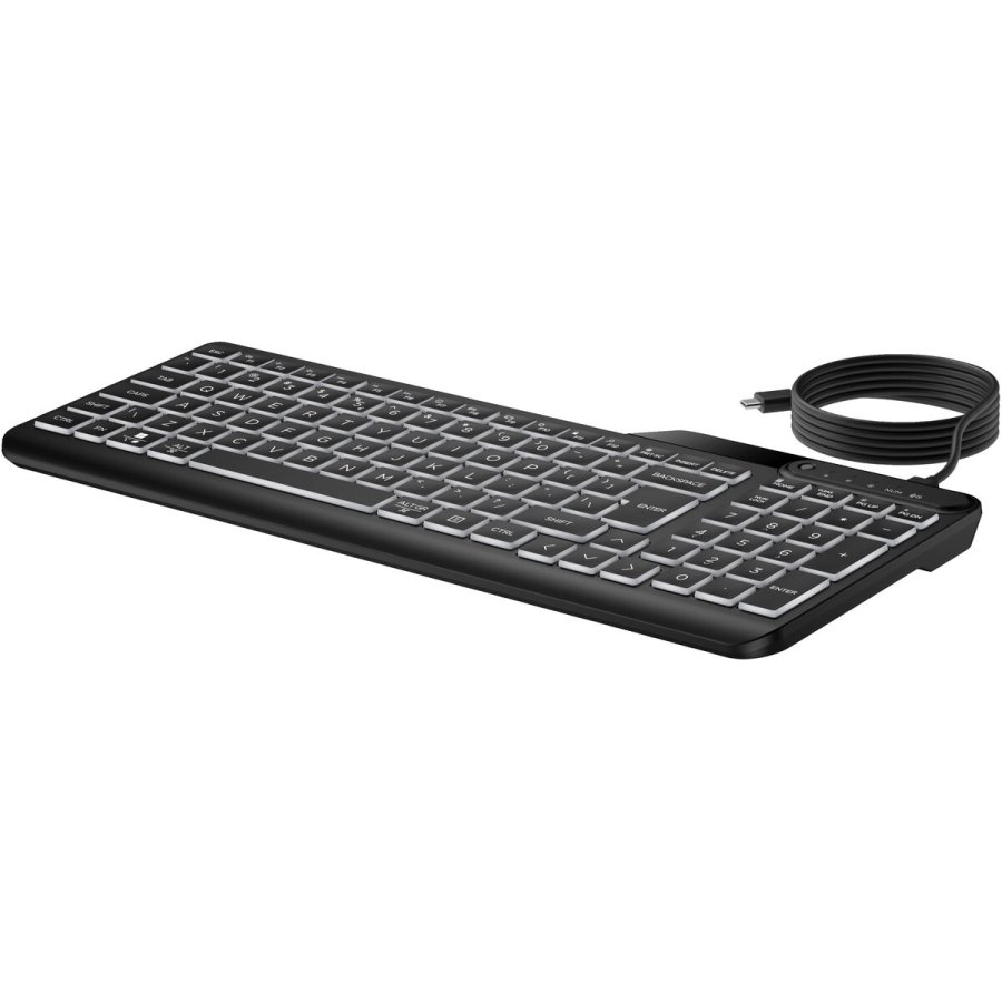Tastatur HP 7N7C1AA Sort Qwerty US #3