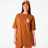 Kortrmet T-shirt til Mnd New Era  TEE LOSDOD TPNSTN 60416427 Brun #2