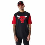Kort�rmet T-shirt til M�nd New Era NBA Colour Insert Chicago Bulls Sort #1
