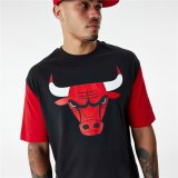 Kort�rmet T-shirt til M�nd New Era NBA Colour Insert Chicago Bulls Sort #3