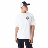 Kortrmet T-shirt til Mnd New Era MLB PLAYER GRPHC OS TEE NEYYAN 60435538 Hvid (M) #1
