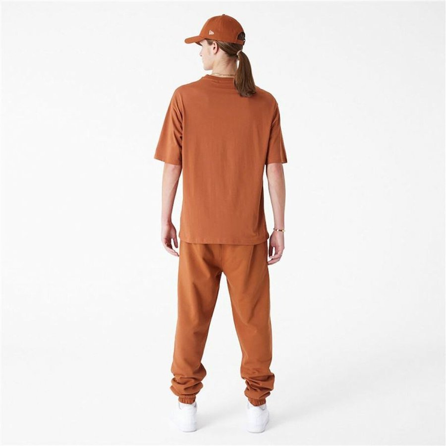 Kortrmet T-shirt til Mnd New Era LEAGUE ESSNTLS LC OS TEE NEYYAN 60435552 Brun (M) #2