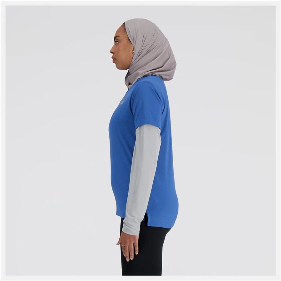 Kort�rmet T-shirt til Kvinder New Balance #3