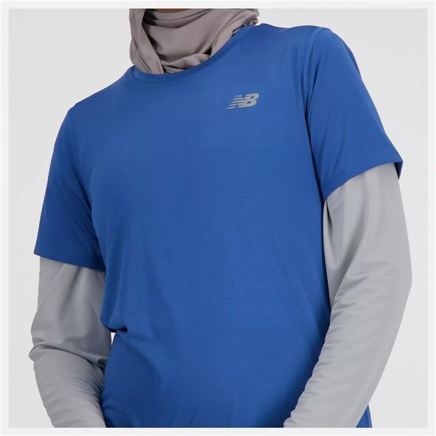 Kort�rmet T-shirt til Kvinder New Balance #4