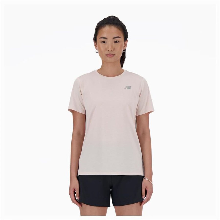 Kort�rmet T-shirt til Kvinder New Balance #1