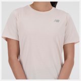 Kort�rmet T-shirt til Kvinder New Balance #4