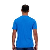 Kort�rmet T-shirt til M�nd New Balance Athletics Bl� #2
