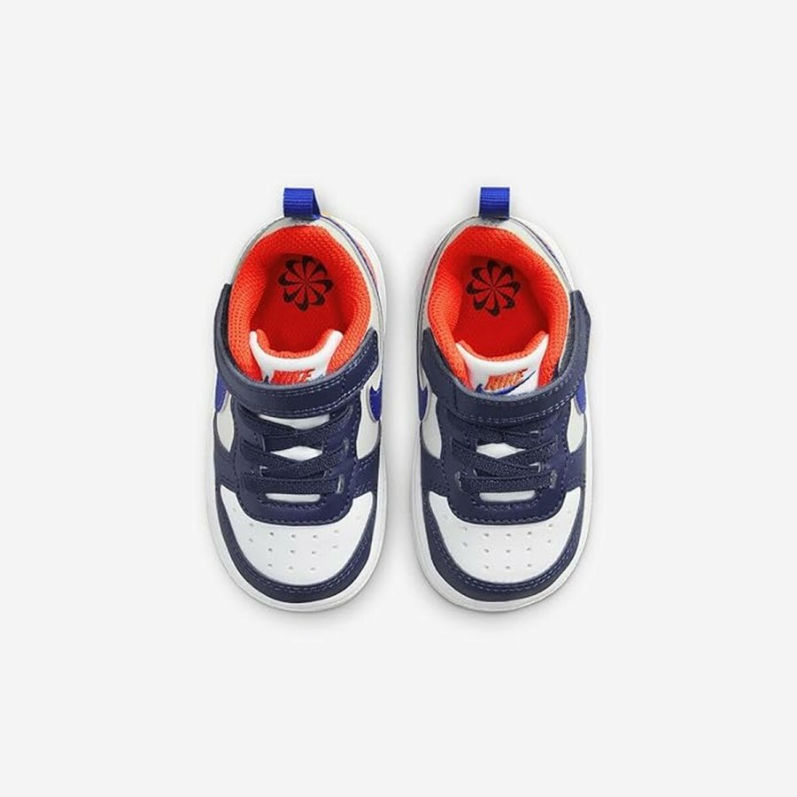 Sportssko til baby Nike COURT BOROUGH LOW RECRAFT BTV DV5458 401 Hvid #4