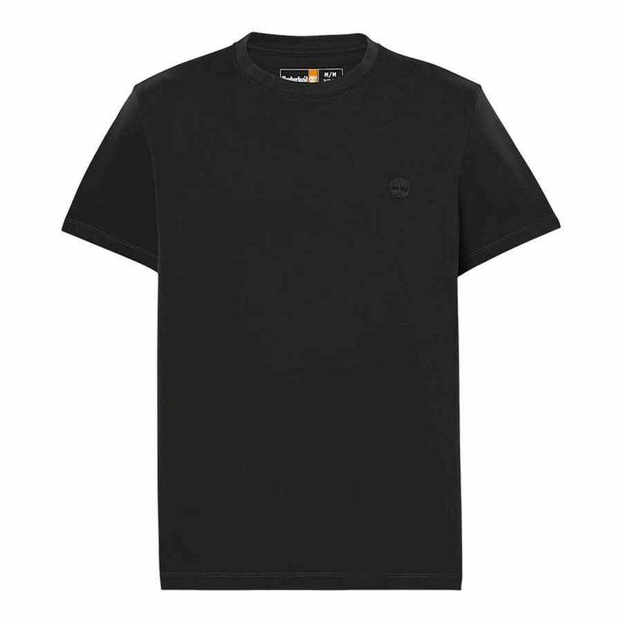 Kortrmet T-shirt til Mnd Timberland Dunstan River Sort #1