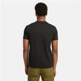 Kortrmet T-shirt til Mnd Timberland Dunstan River Sort #3