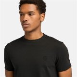 Kortrmet T-shirt til Mnd Timberland Dunstan River Sort #4