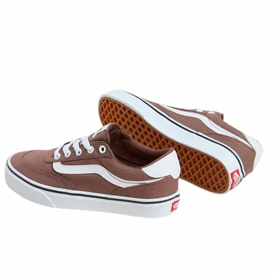 Sportssneakers til damer Vans Brooklyn Ls Cnvs Deept Brun #3