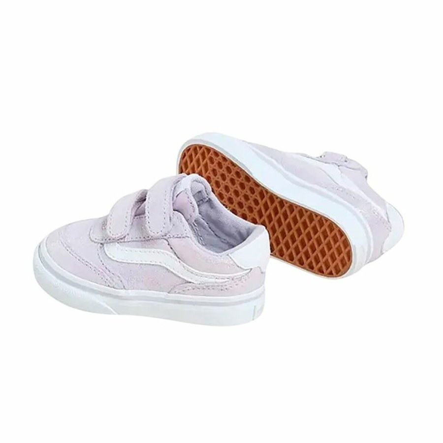 Sportssko til baby Vans Brooklyn Ls V Foil Lavendel #2