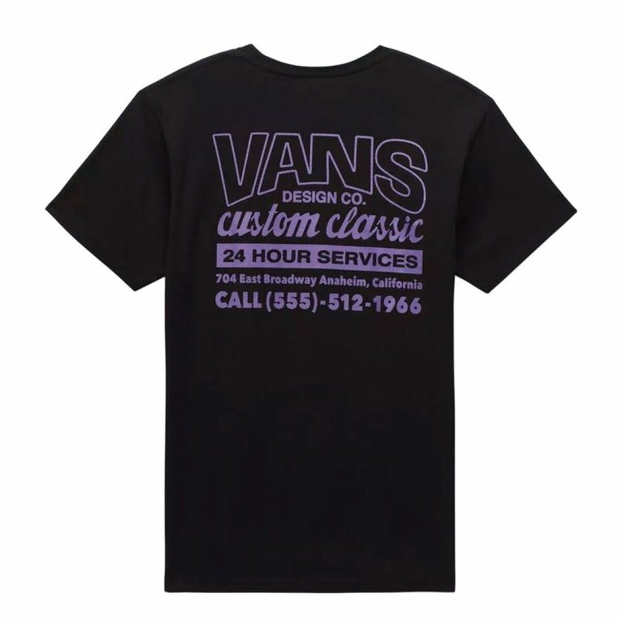 Kortrmet T-shirt til Mnd Vans Shop Front SS #2