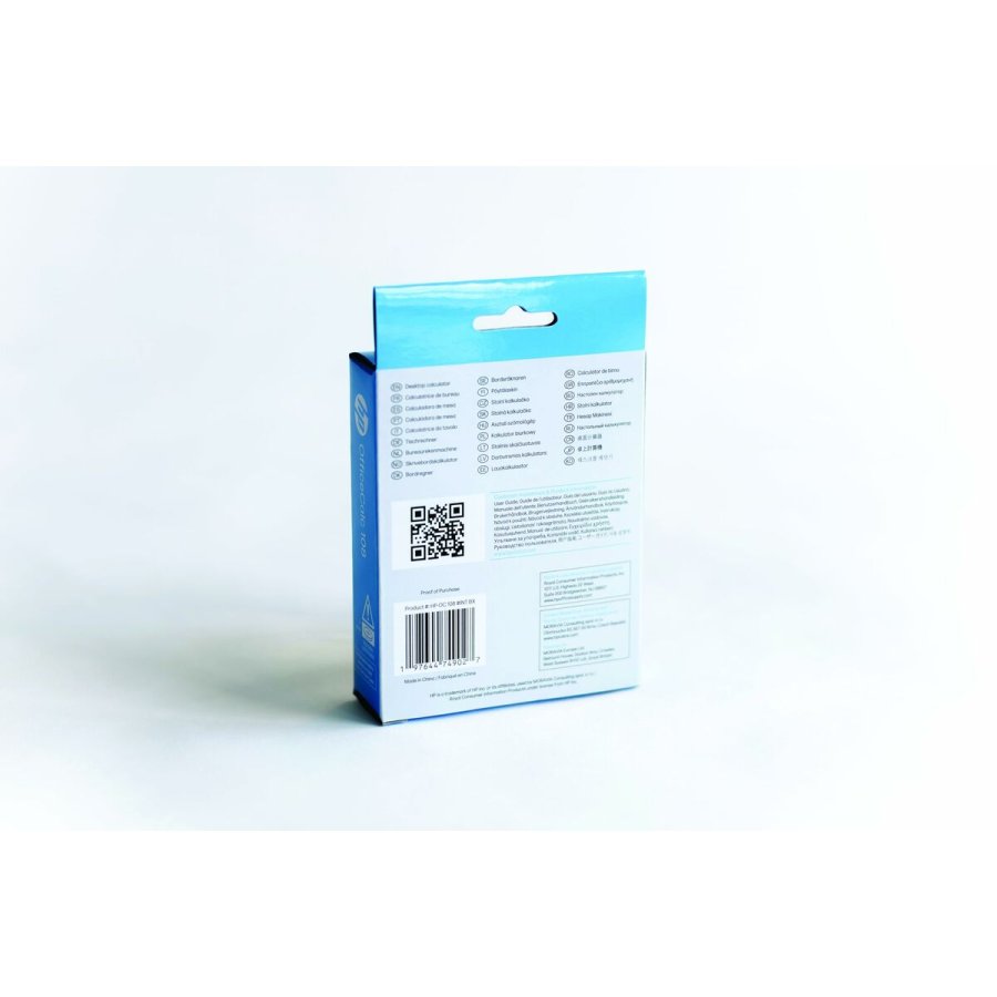 Lommeregner HP HPKOC108 Sort Plastik #5