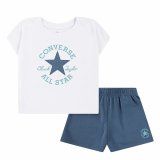 Sportstj til Brn Converse Cnvgboxy Tee Bl Hvid #1