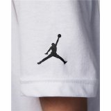Kortrmet T-shirt til Brn Jordan Jdb Mj Brand Photo Ss Crew Hvid #4