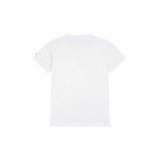 Kortrmet T-shirt til Brn Jordan Jdb Mj Brand Photo Ss Crew Hvid #2