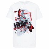Brne Kortrmet T-shirt Jordan Jordan 3Peat Ss Hvid #1
