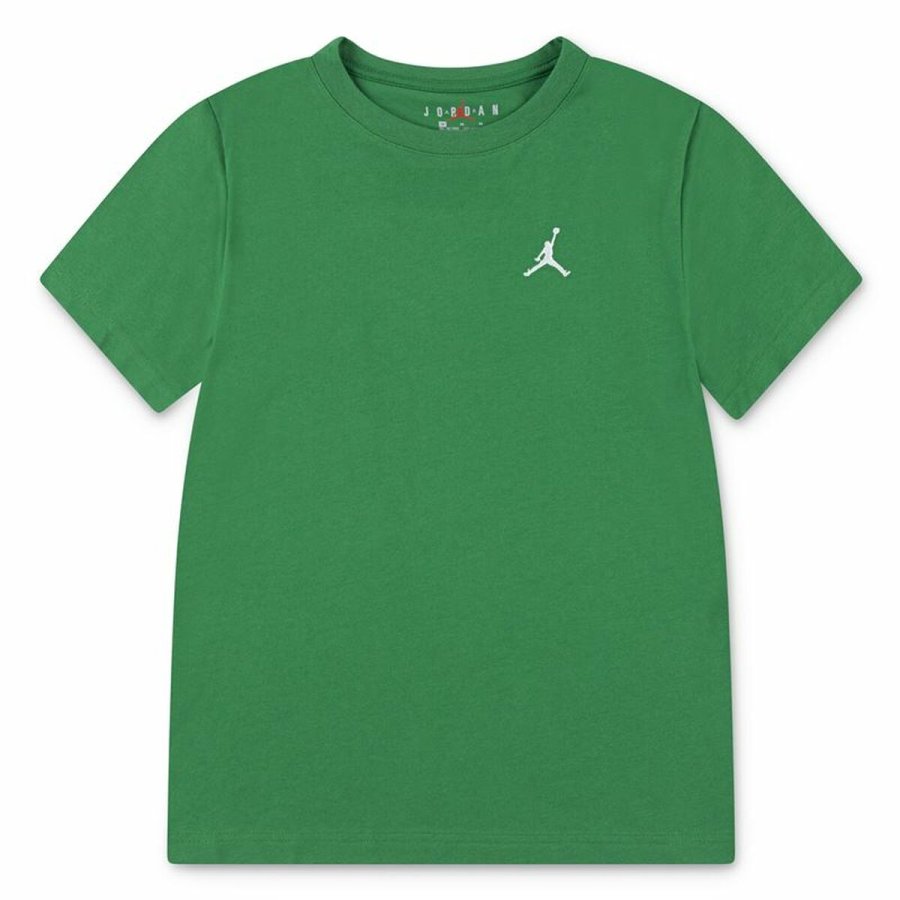 Kortrmet T-shirt til Mnd Jordan Jumpman Air Emb Grn #1