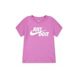 B�rne Kort�rmet T-shirt Nike Nkg Jdi Ss Tee Fuchsia #1