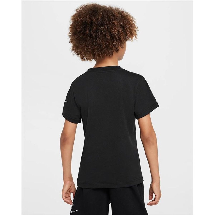 B�rne Kort�rmet T-shirt Nike Nkb Futura Block Sort #2