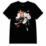 Brne Kortrmet T-shirt Jordan Mj Jamming Ss Sort #1