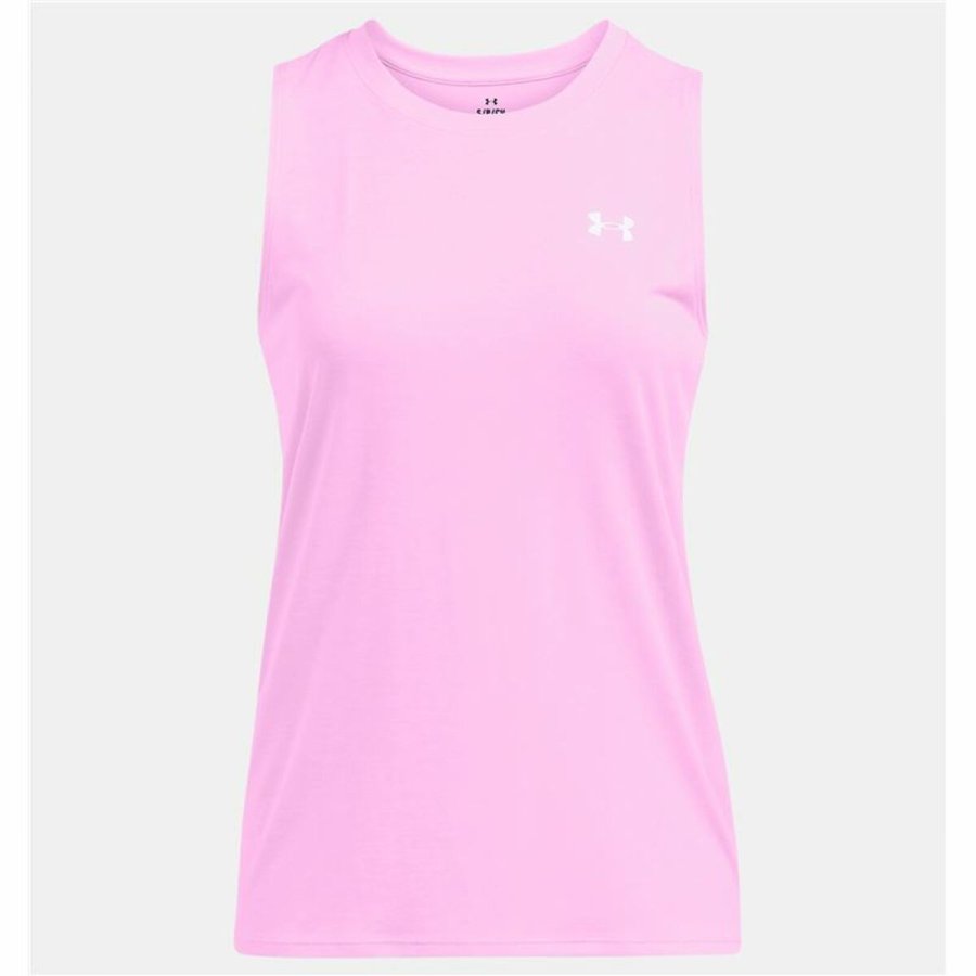 T-shirt til Damer uden rmer Under Armour Pink #2