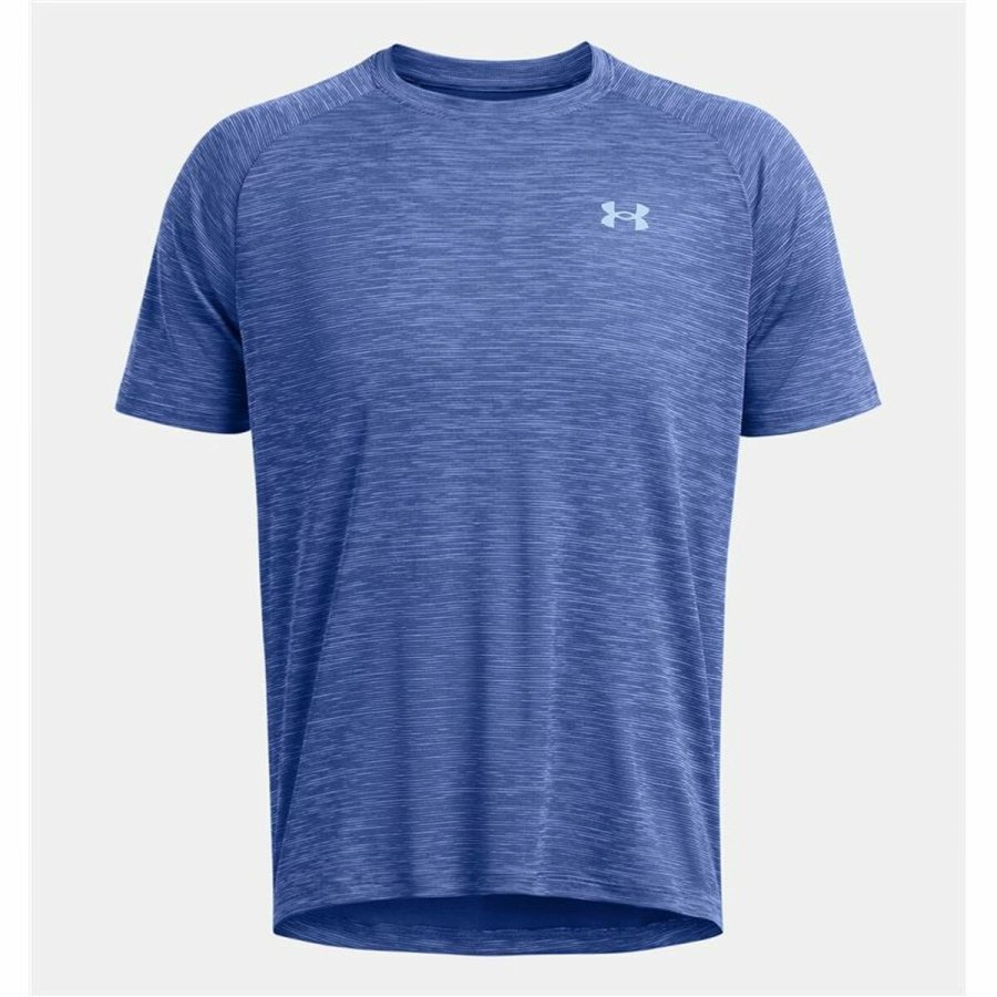 Kortrmet T-shirt til Mnd Under Armour Tech Textured Ss Mrkebl #3