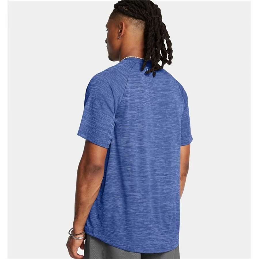 Kortrmet T-shirt til Mnd Under Armour Tech Textured Ss Mrkebl #2